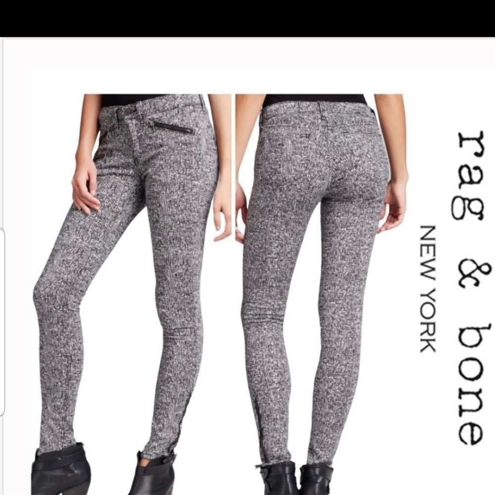 Rag & Bone Linton Zip Jeans